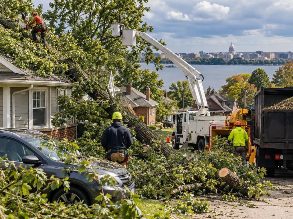 Emergency Storm Tree Service in Madison, WI