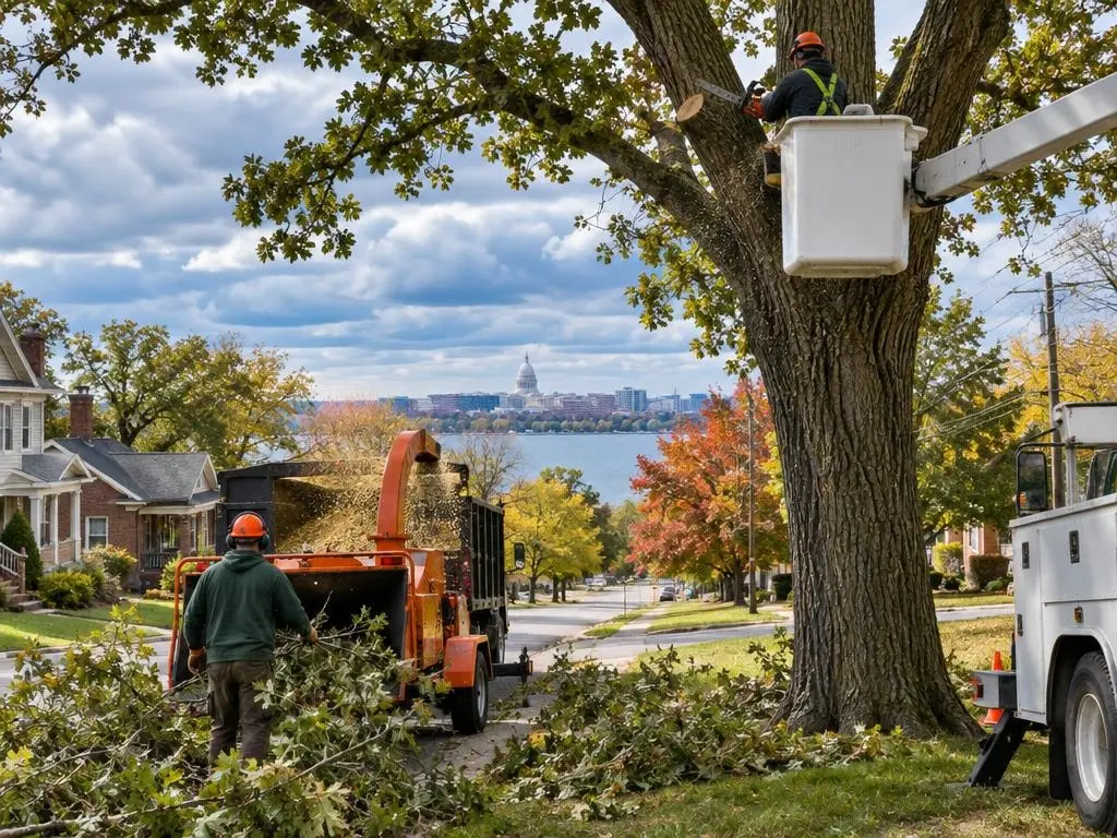 Oak Tree Pruning in Madison, WI